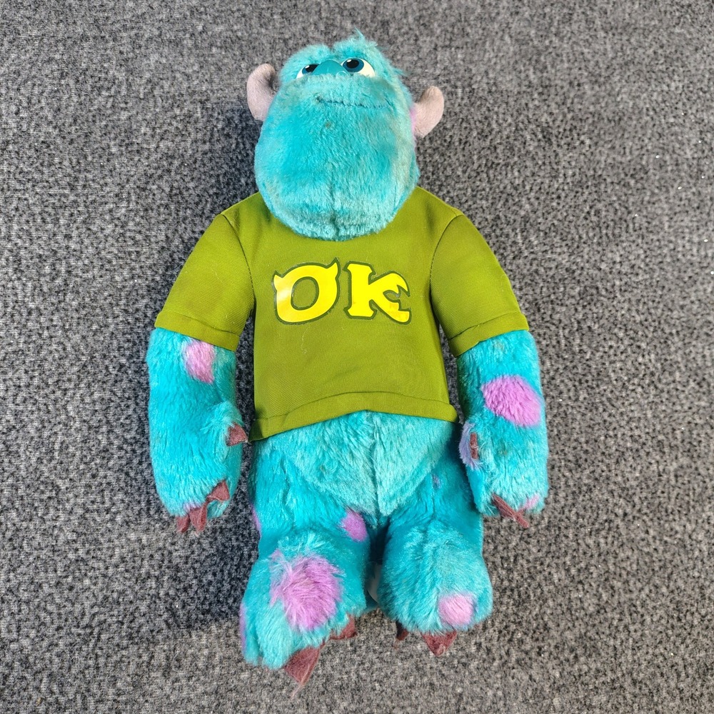 Disney Pixar Sulley Plush Toy Unisex Blue Monsters University